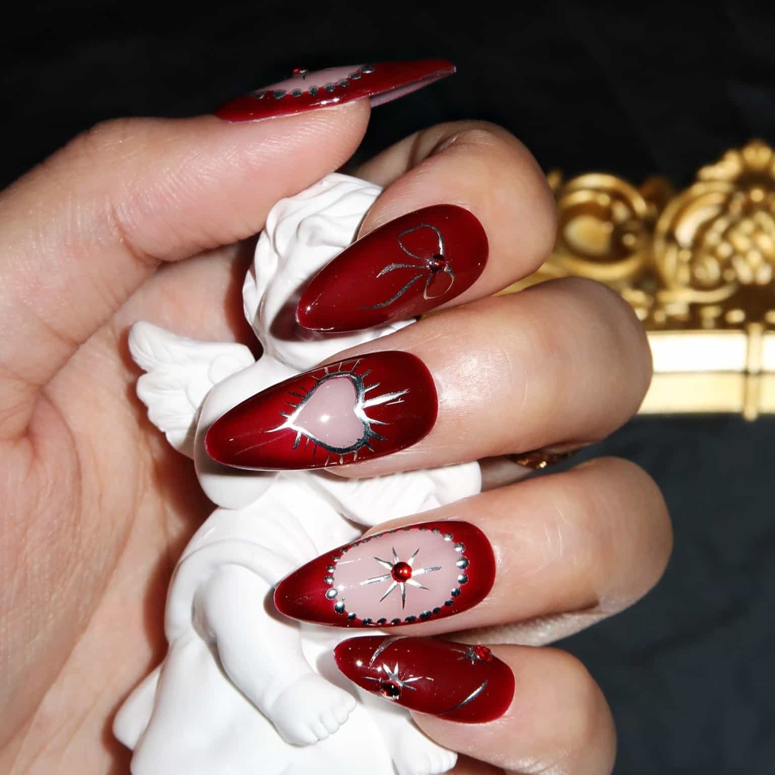 Burgundy Enchantress