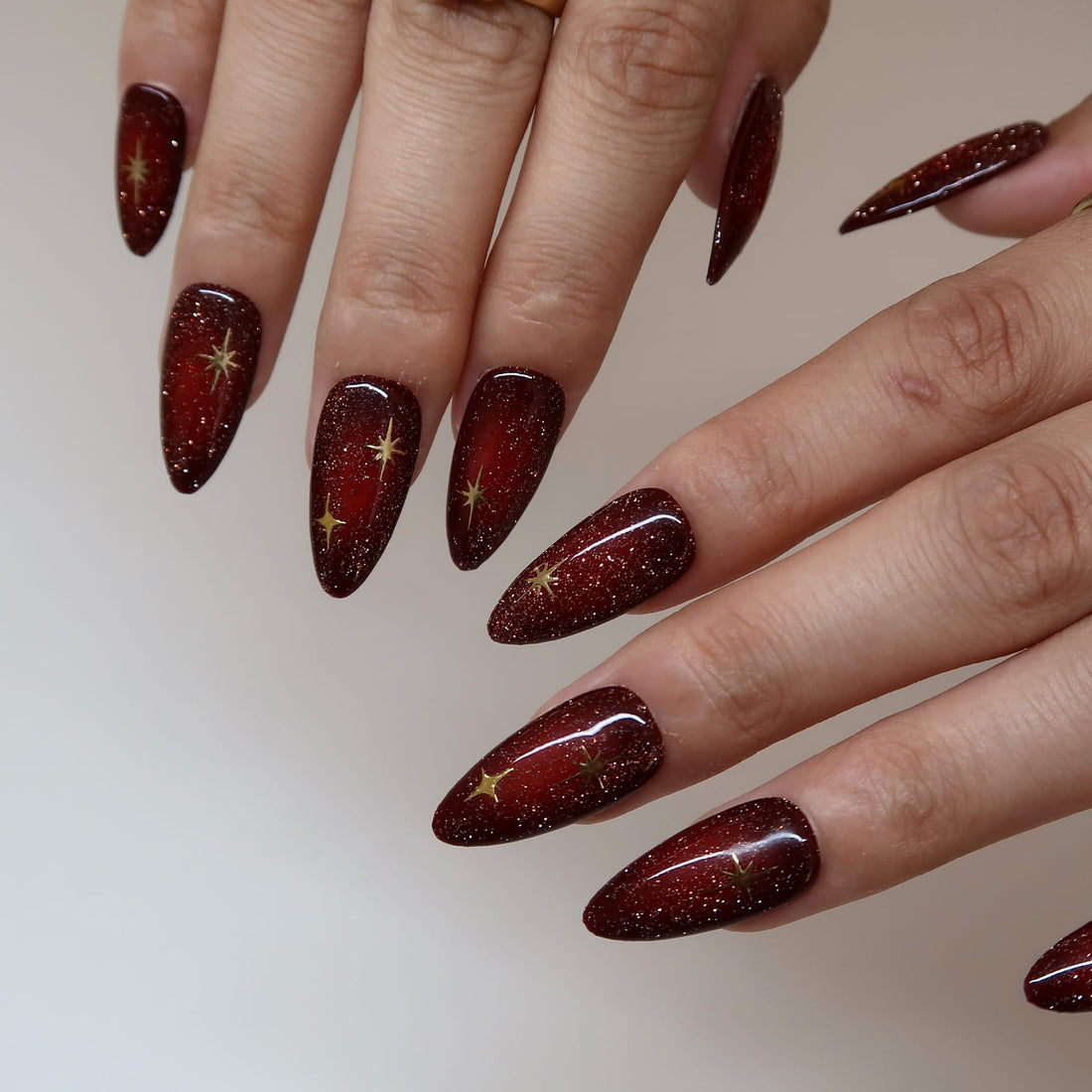 Ruby Snowflakes